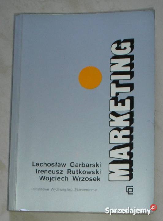 Marketing L Garbarski I Rutkowski W Wrzosek miękka Kraków