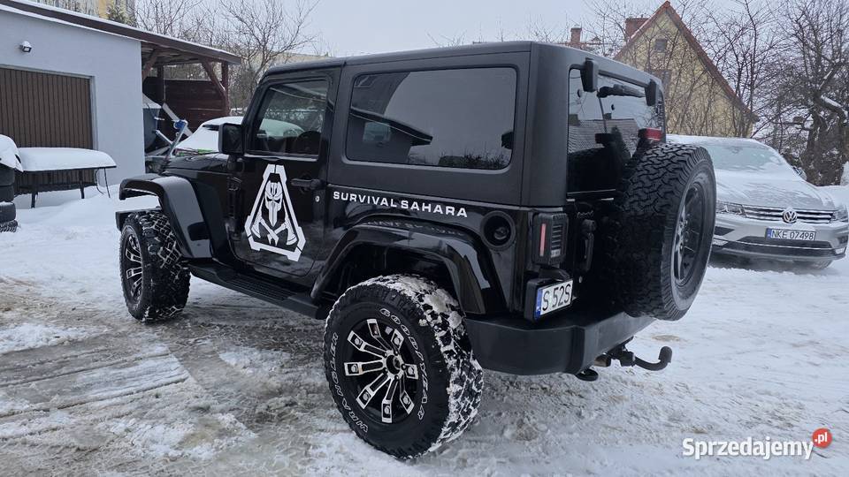Jeep wrangler wersja Sahara 36 benzyna 2016 Kętrzyn