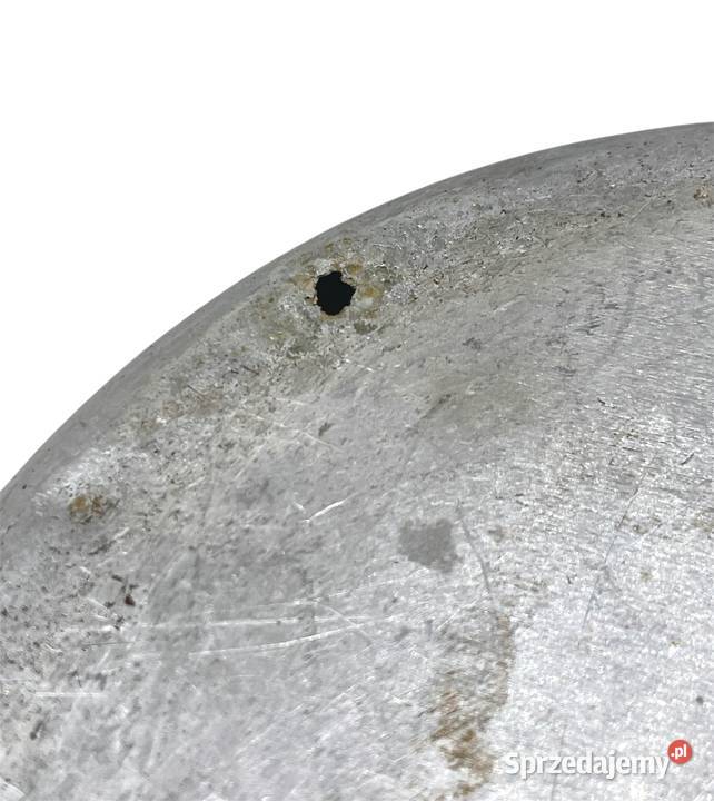 Stary aluminiowy garnek na mleko 2L PRL Kraków