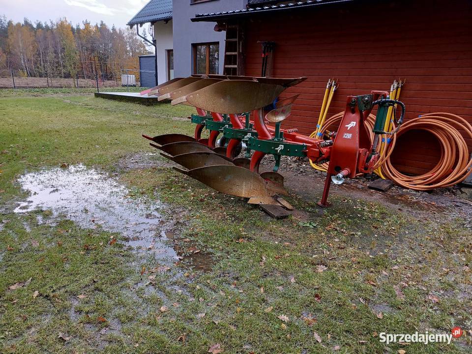 Pług Kverneland obrotowy 4 skibowy Stan Nowy Kverneland Sierakowice sprzedam