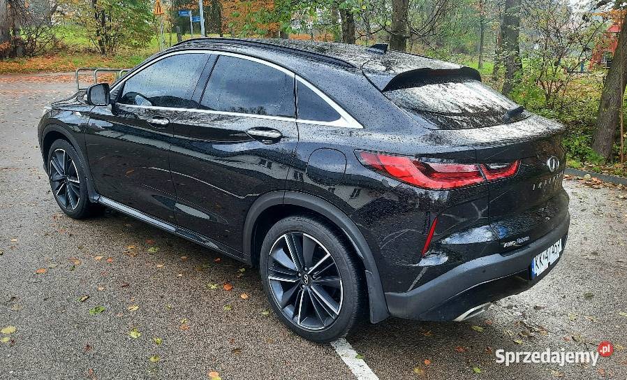 Infiniti QX55 20268 35tkm Skóra Automat Navi wielofunkcyjna kierownica Motoryzacja małopolskie Jaśkowice