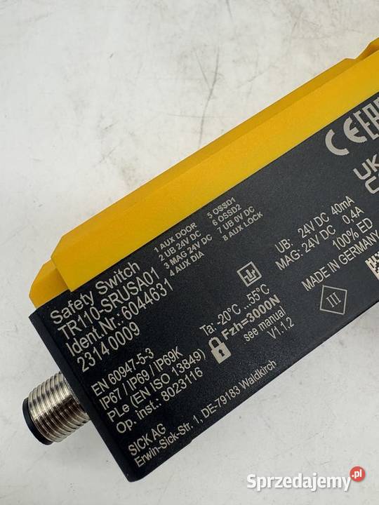 Sick TR110SRUSA01 6044631 Safety switch mazowieckie Warszawa