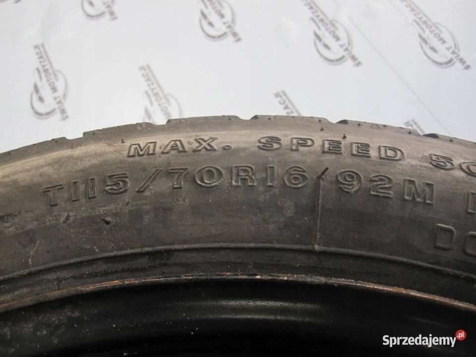 OPEL VECTRA C koło dojazdowe 1157016 92M 5x110