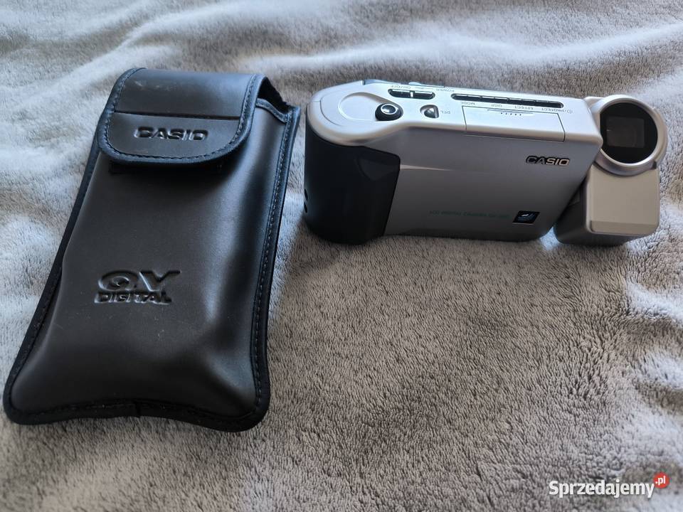 Retro Aparat Casio QV300 Pokrowiec Łódź sprzedam