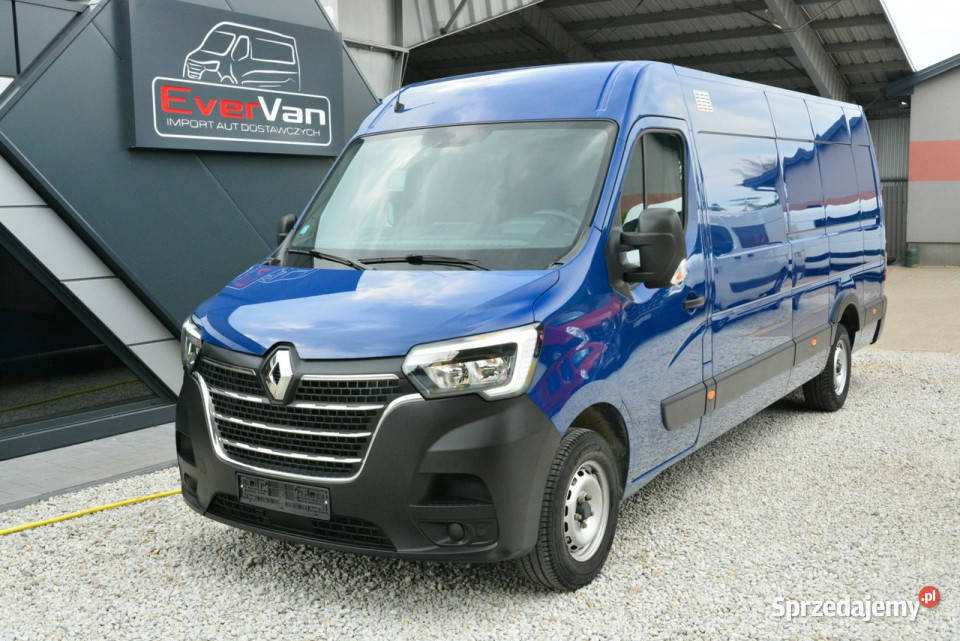 Renault Master najdłuższy 3 osobowy L4H2 pełna centralny zamek Warszawa