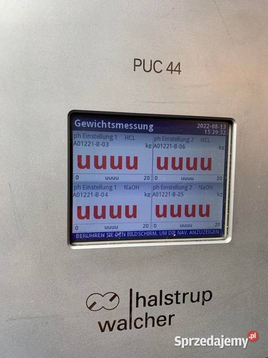 PUC 44 Multichannel Process Display Used