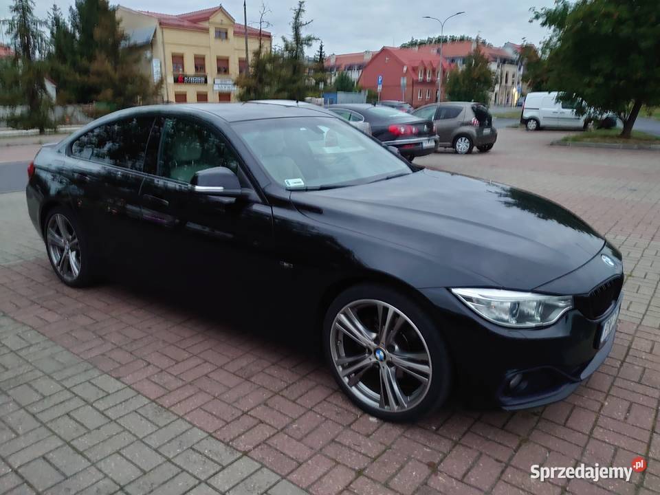 Bmw 420d 184 Gran Coupe Czarne Sportline wielkopolskie