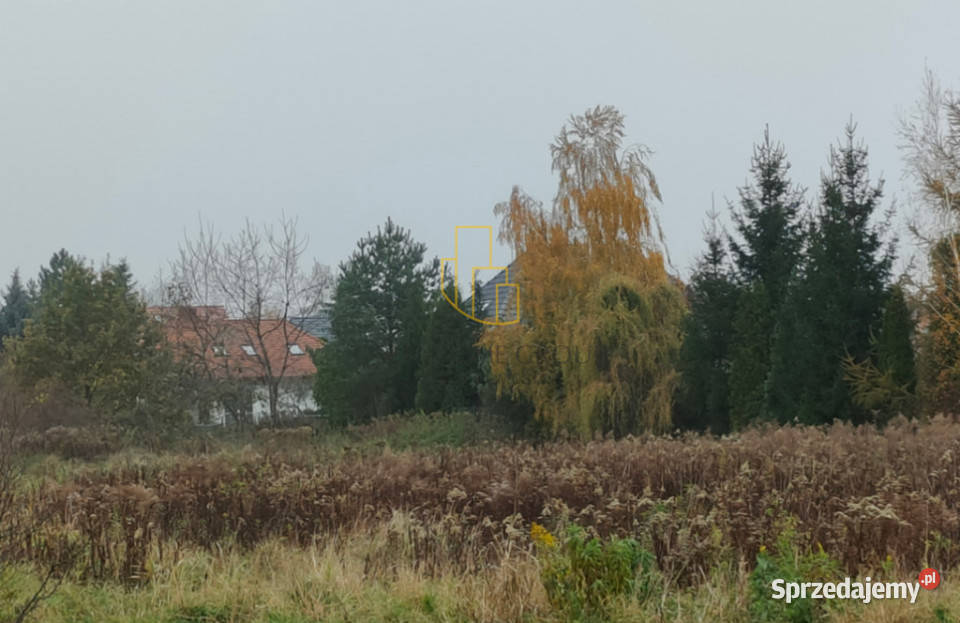 Domasław Bielany działka budowlana 1550 m2 sprzedam