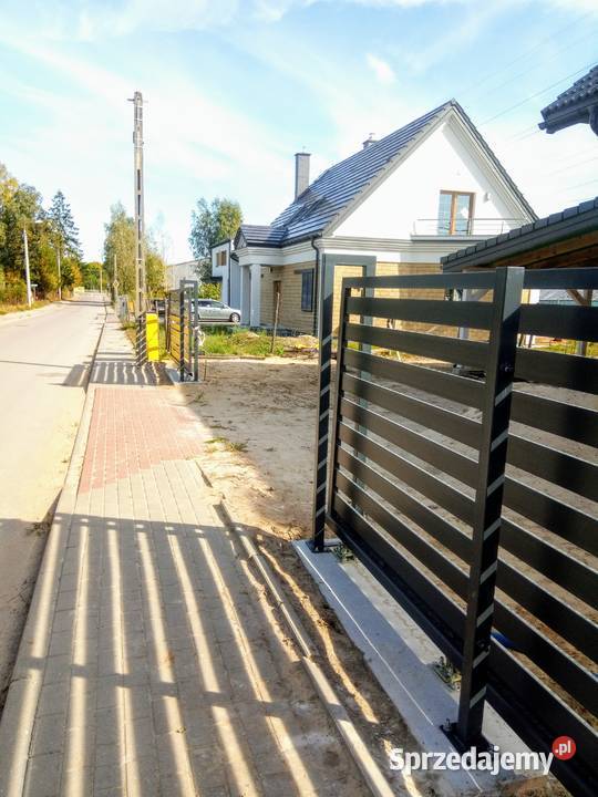 Bramy przesuwane podwójne 11m Bramy Balustrady podlaskie Białystok