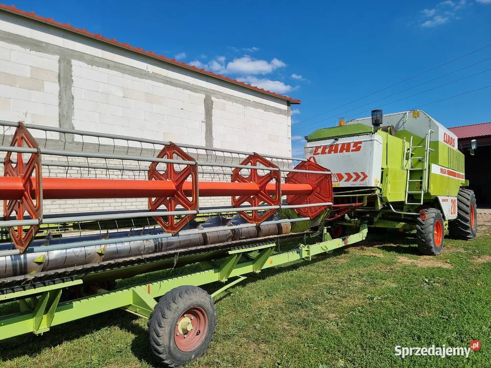 Sprzedam kombajn Claas mega 218 Zbożowe Ostrów Mazowiecka