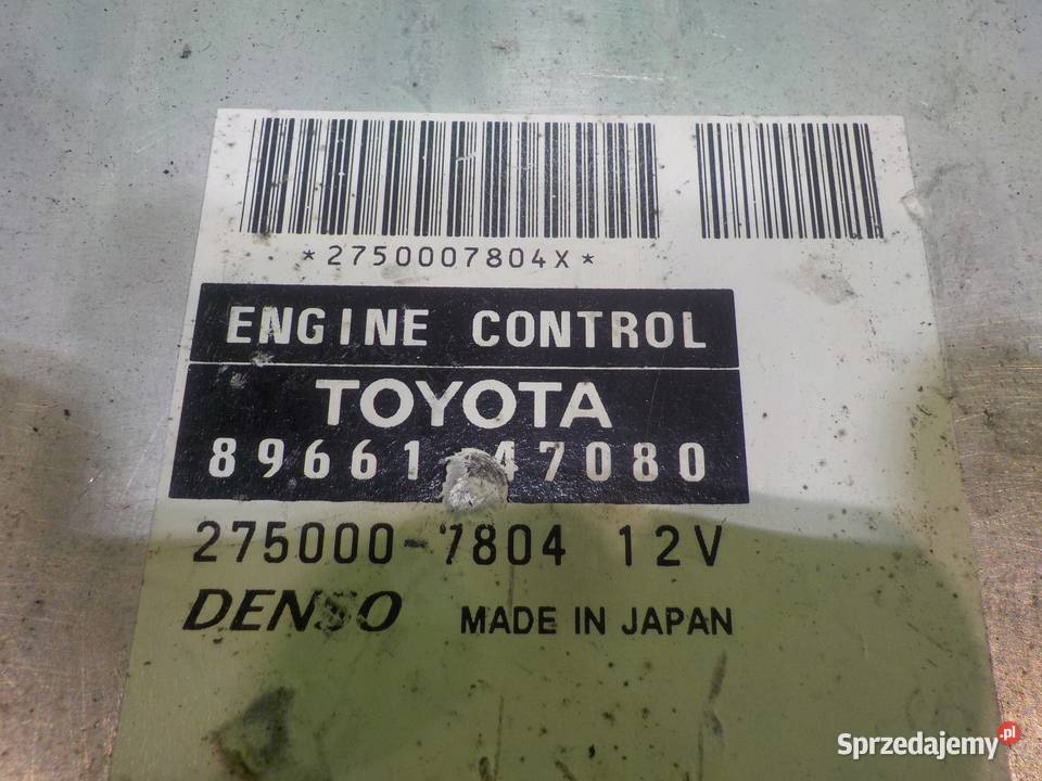 TOYOTA PRIUS II 15 VVTI 04r 5D sterownik mazowieckie Suków