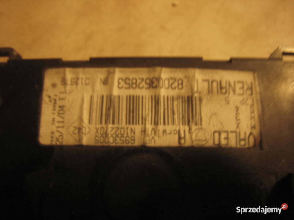 Panel sterowania nawiewów dmuchawy Renault Clio Kraków