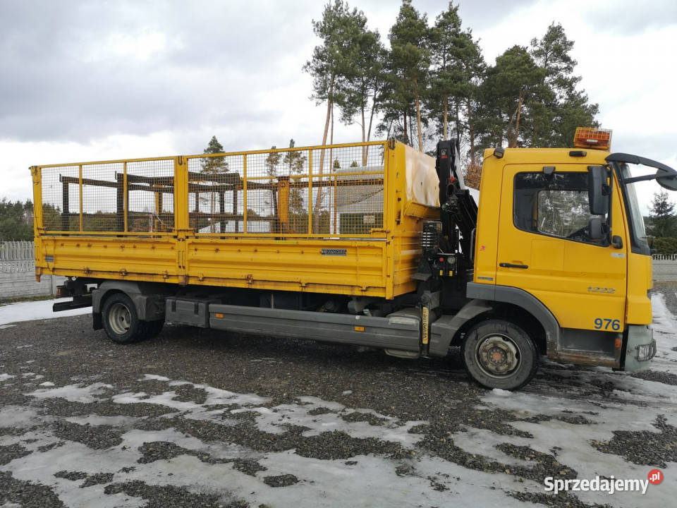 Mercedes Atego 1222L Wywrotka 3 Stronna HDS Hiab Daleszyce