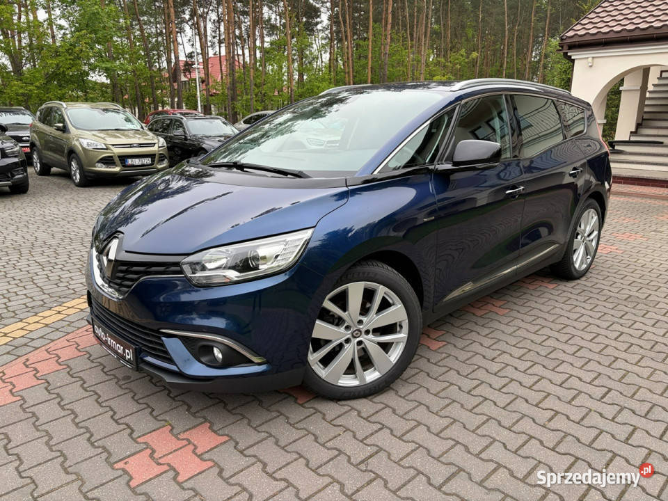 Renault Grand Scenic 13 TCe Limited 7 foteli kurtyny powietrzne