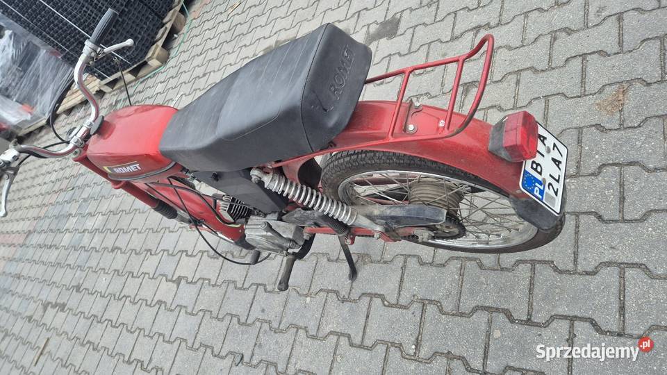 Romet ogar zarejestrowany Białystok