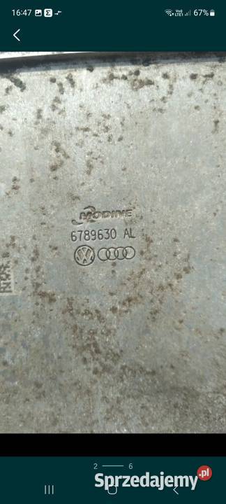 Chłodnica oleju audi a6 c7 2014 r Radom