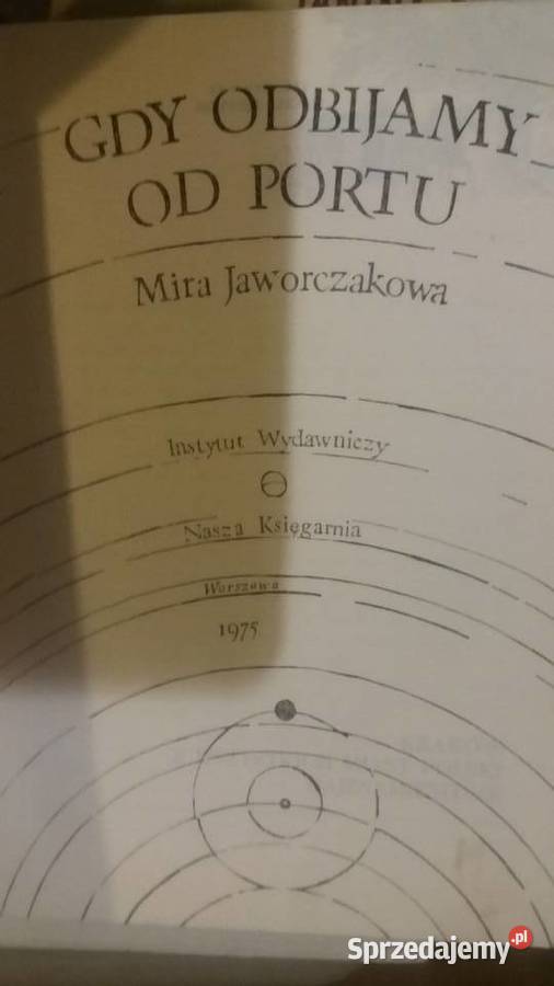 gdy odbijamy portu Jaworczakowa książki Warszawa sprzedam