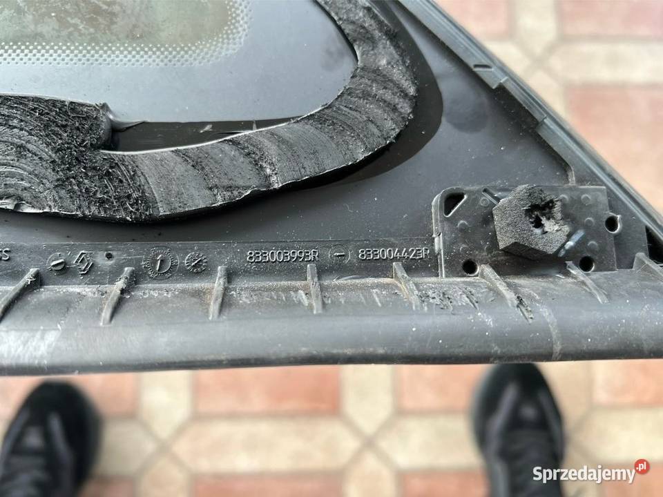 Szyba karoseryjna Lewy tył Renault Captur Konin