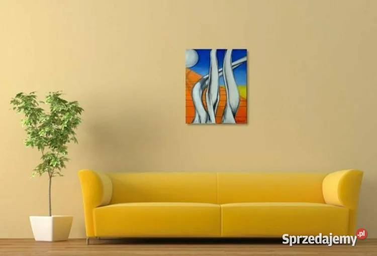 COMPOSITION 40 x 50 2017 olej na płótnie DARMOWA Malarstwo Kraków sprzedam