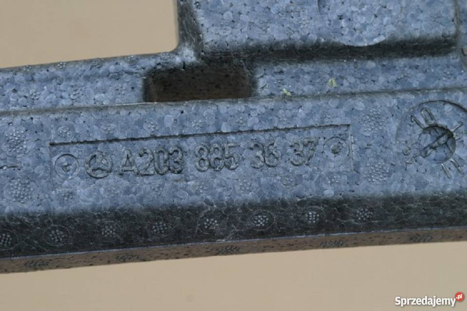 C KLASA W203 ABSORBER PIANKA ZDERZAKA PRZÓD lubuskie Bieleń