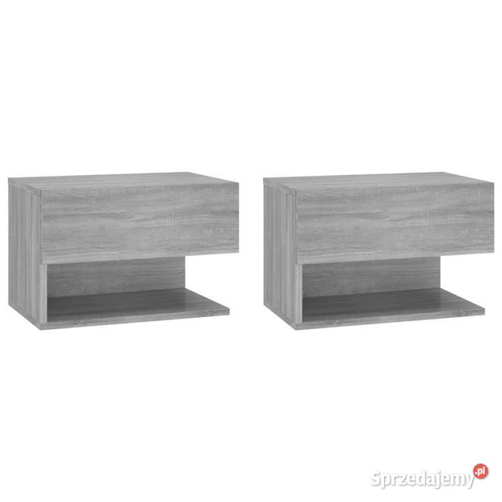 Wiszące szafki nocne 2 szary dąb sonoma WM816949 mazowieckie Warszawa