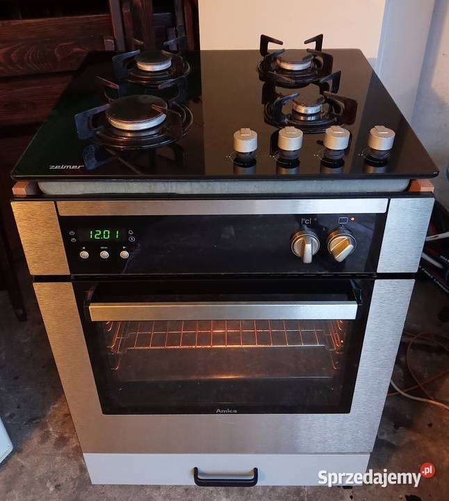 Amica piekarnik elektryczny płyta gazowa Zelmer