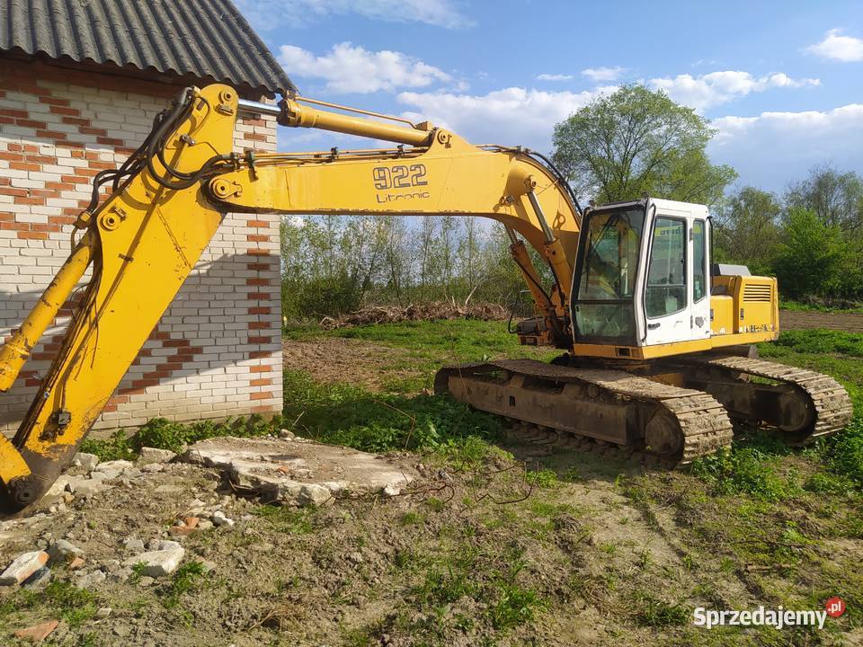 Koparka gąsienicowa liebherr 922 Sprzedaż umowa Koprzywnica sprzedam