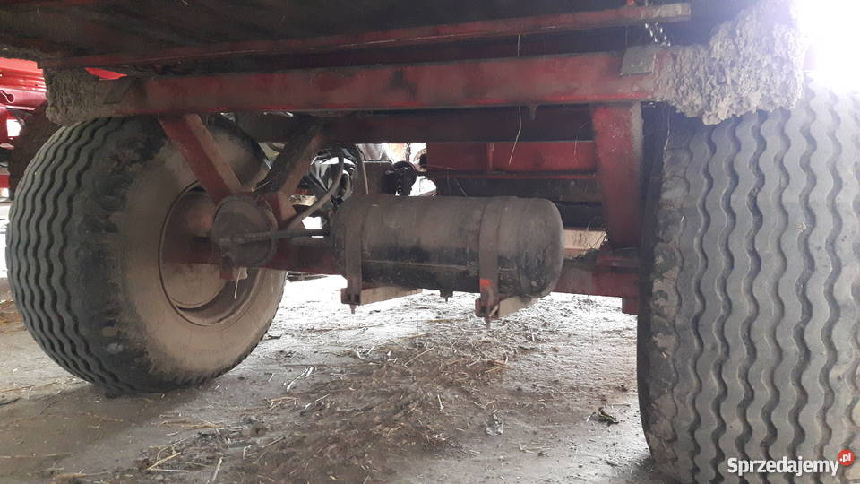 Przyczepa z kosiarką Ścinacz zielonek Krynki-Sobole