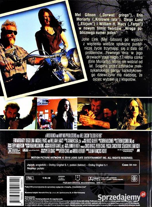 DZIEDZICTWO KRWI MEL GIBSON DVD KS Kalisz sprzedam