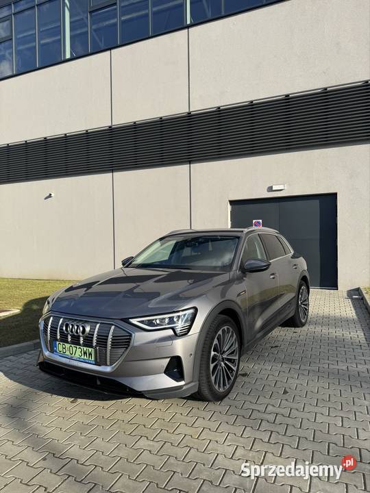 Audi Etron 50 Quattro 2019 r 70 300 VAT 23 Salon e-tron Bydgoszcz