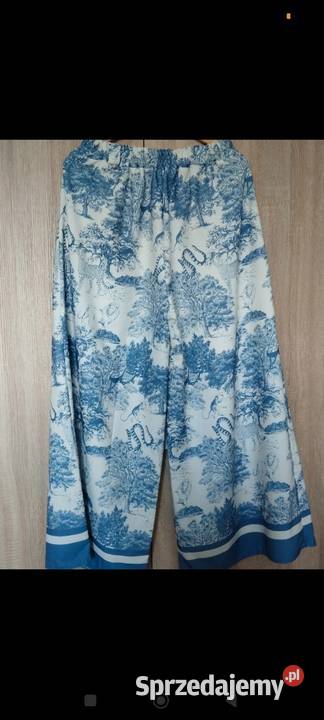 Spodnie długie animal print Inny materiał Warszawa