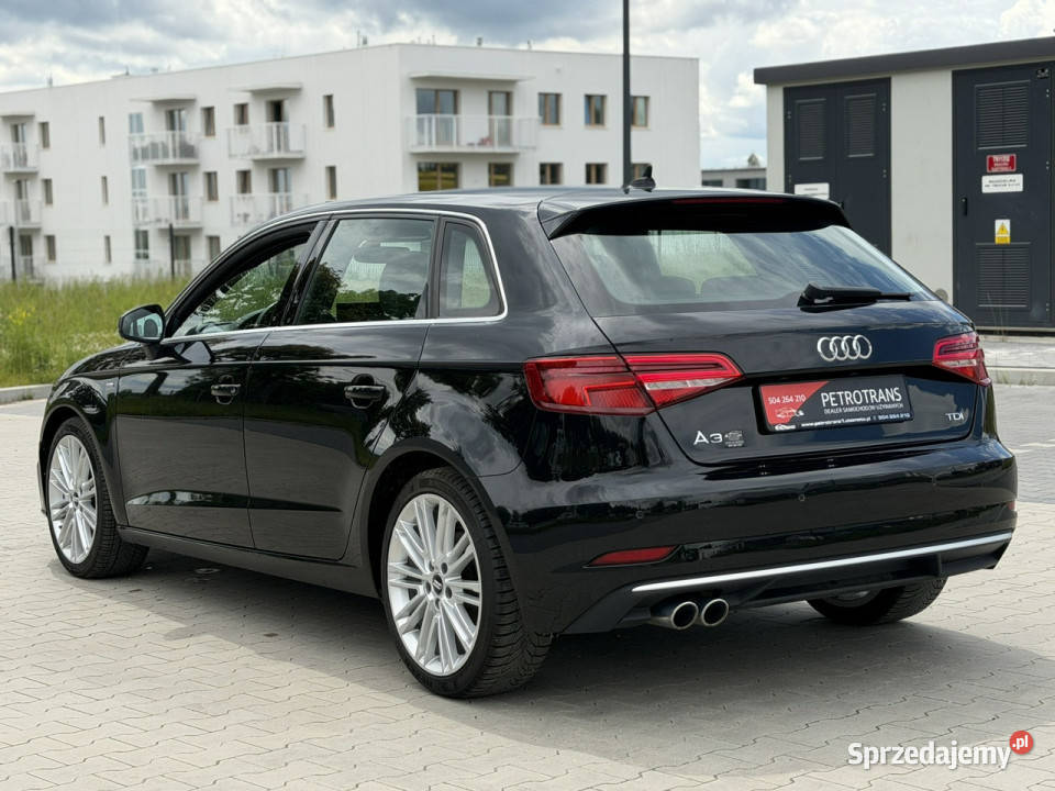 Audi A3 Sportback 20 TDI 150 LED SLINE Automat autoalarm Mrągowo