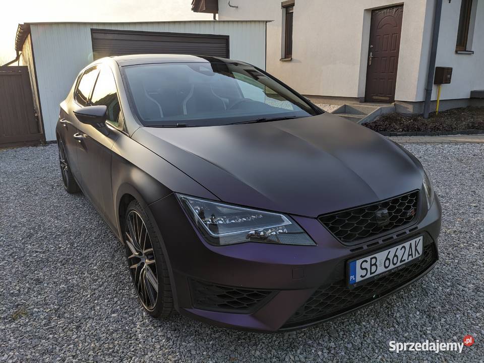 Seat Leon Cupra salon kubły serwisowany faktury automatyczna Jastrzębie-Zdrój