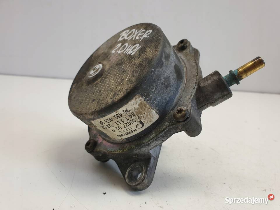 Peugeot Boxer 20 HDI POMPA VACUM wakum Janów