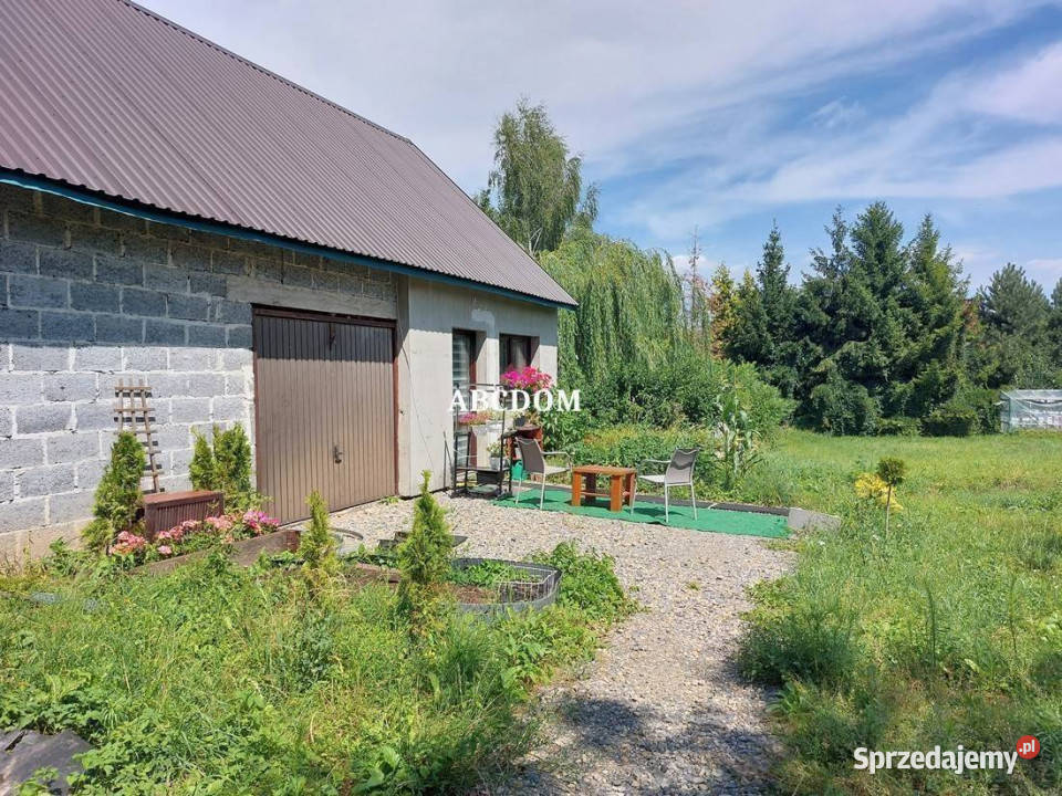 Maszków działka 8a z budynkiem projektem sprzedam