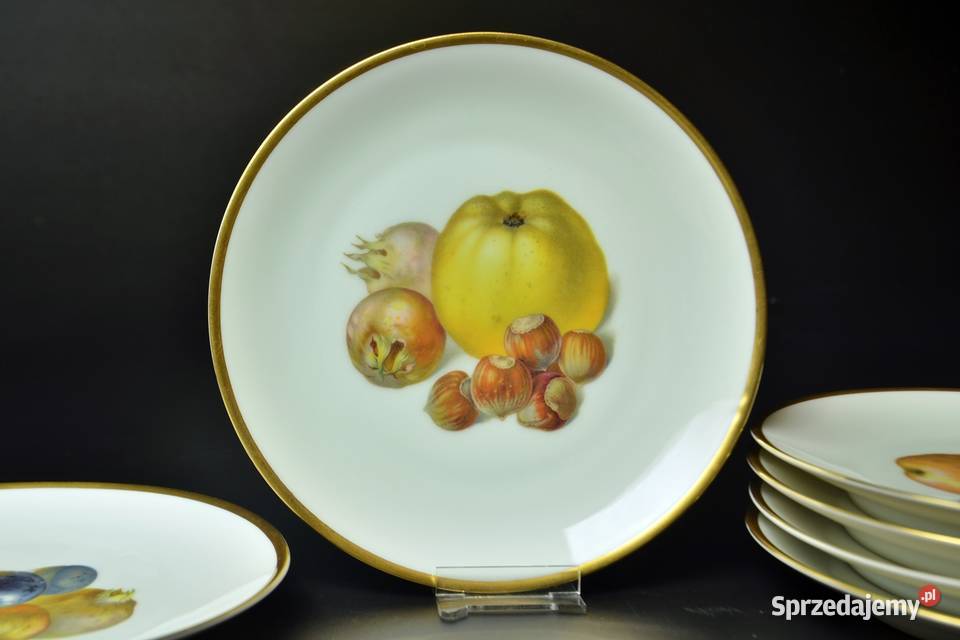 Komplet Talerzy z Owocami ThomasRosenthal Legnica