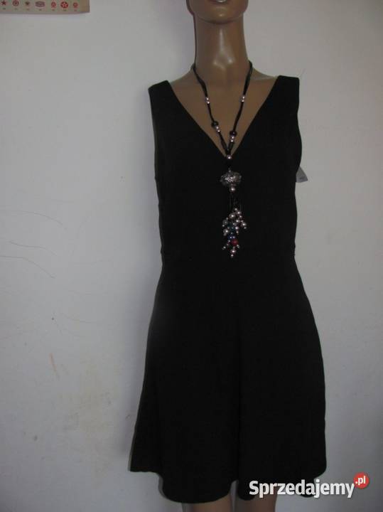 sukienka czarna MANGO S 36 vestido norita Mango Zamość