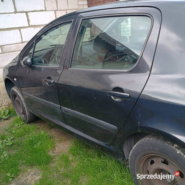 Peugeot 307 EXL drzwi maska blotnik lubelskie Lublin sprzedam