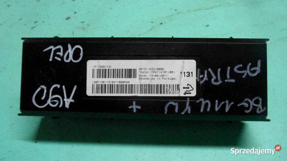 OPEL ASTRA J IV 11r moduł klimatyzacji 13581131 osobowe