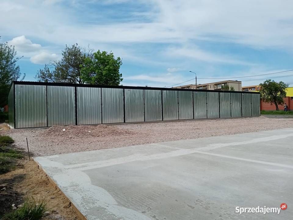 Garaże blaszane na wymiar 3x5