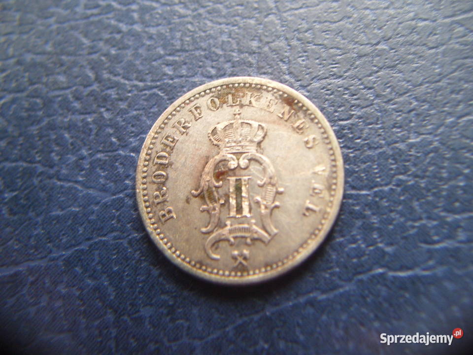 Stare monety 10 ore 1899 Norwegia srebro Lesko