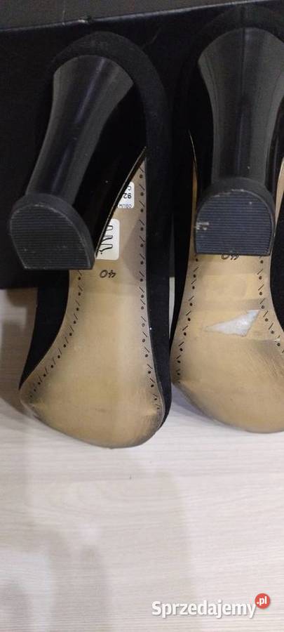 Buty czarne czółenka VENEZIA Lublin