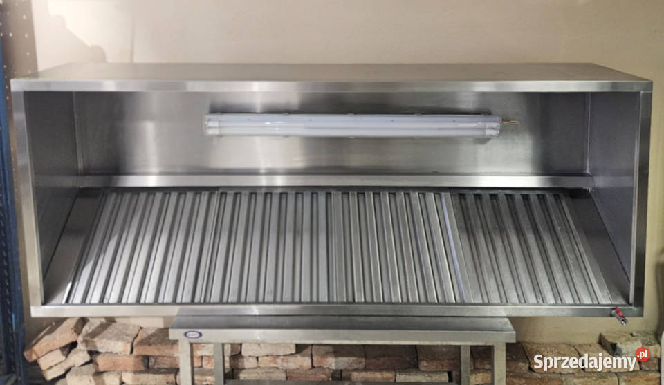 Okap Gastronomiczny DORA METAL 220x90x40 z Pszczyna