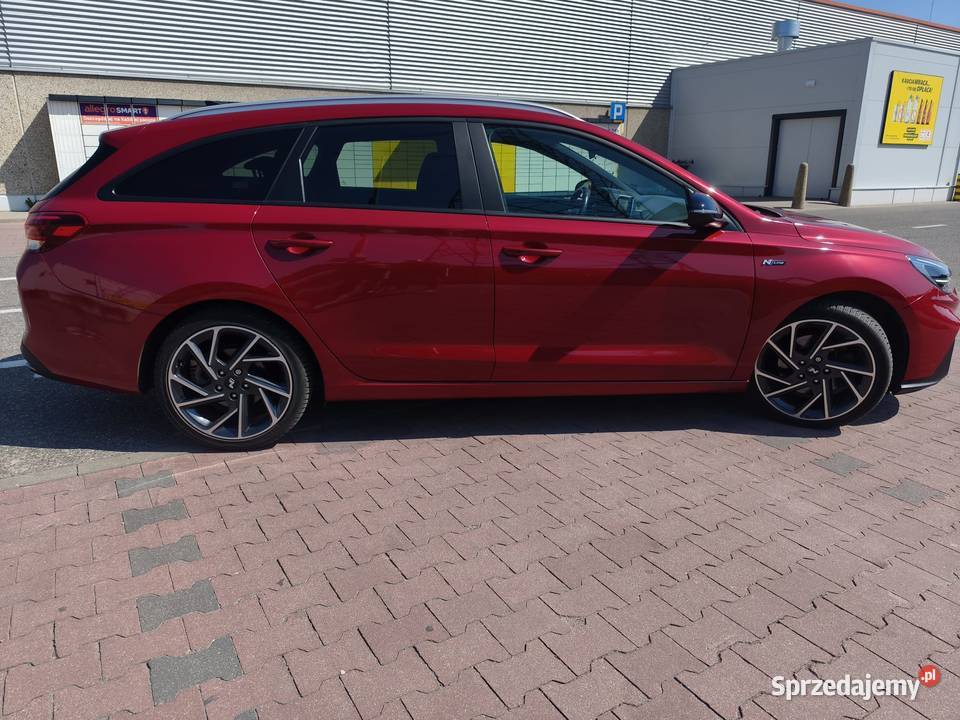 Hyundai i30 NLine 15 TGDI MHEV 160 7DCT Salon Rok produkcji 2021 Ząbki
