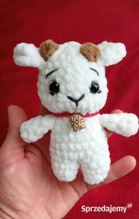 Owieczka wykonana na szydełku