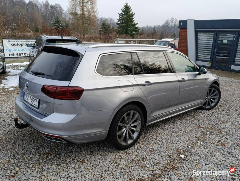 Volkswagen Passat Passat 4x4 Rline Bezwypadkowy elektrochrom. lusterko wst. Dulowa sprzedam