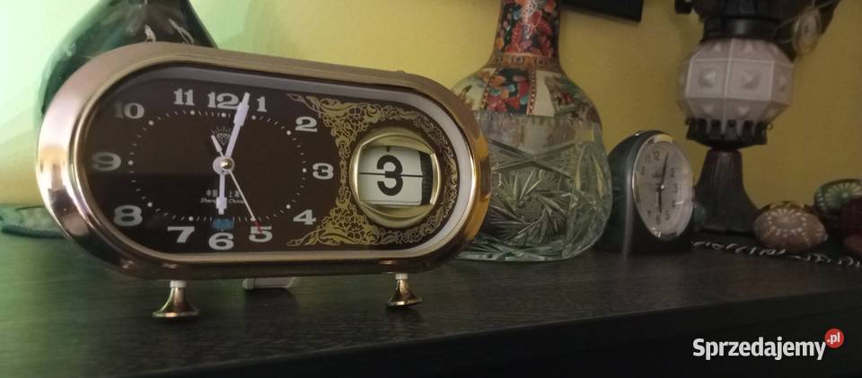 Zegar z kalendarzem 83r podlaskie Białystok sprzedam
