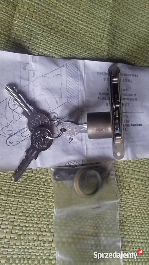 Zamek meblowy wpuszczany Akcesoria meblowe mazowieckie Małkinia Górna