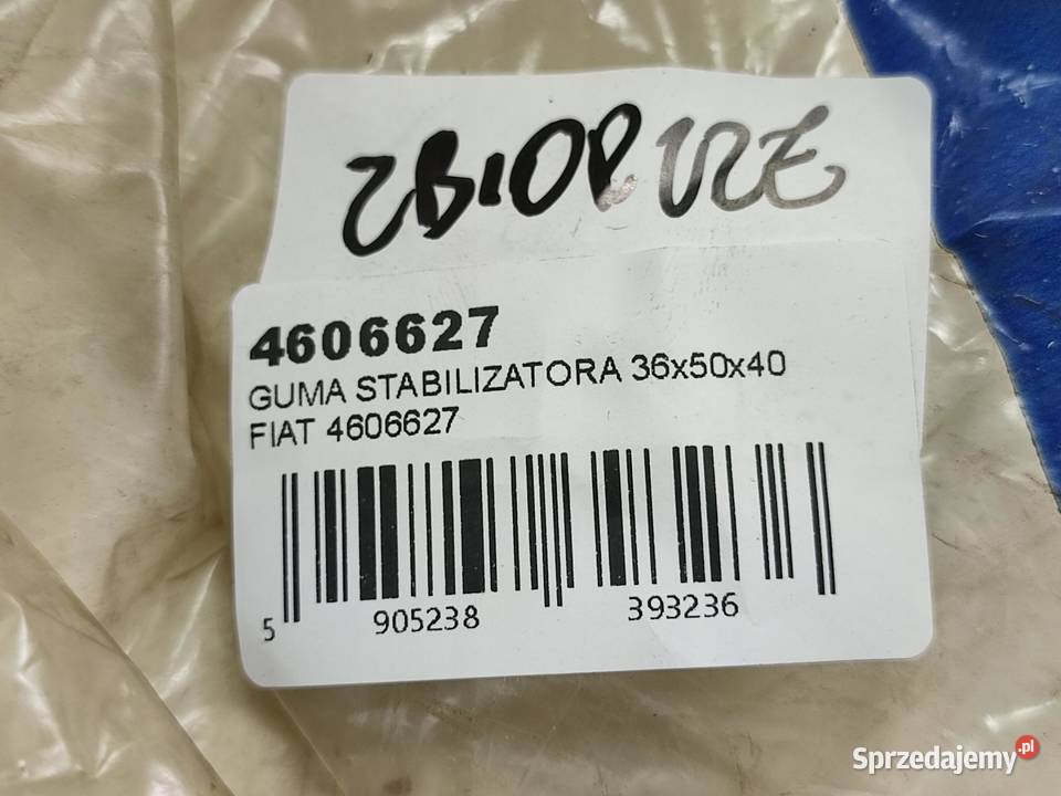 GUMA STABILIZATORA 36x50x40mm FIAT NOWA