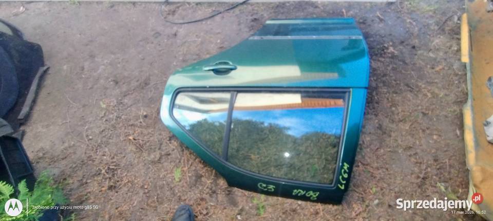 Drzwi tylne lewe Volkswagen Bora sedan LC6M Lubin